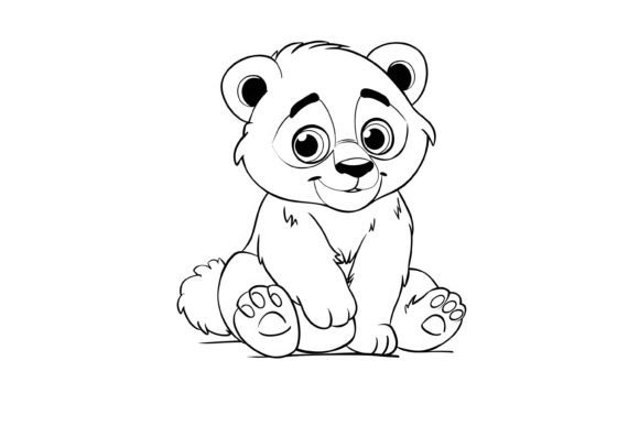 Download Panda Coloring Page for Kids - K Collection