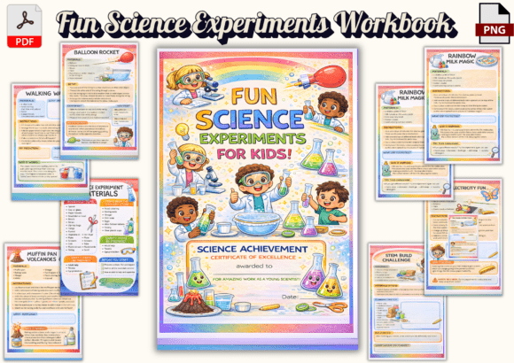 Download Fun Science Experiments for Kids STEM - K Collection