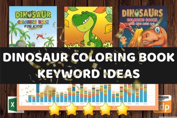 Download DINOSAUR COLORING NICHES KDP KEYWORDS - K Collection