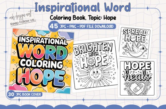 Download Hope Inspirational Word Coloring Book - K Collection