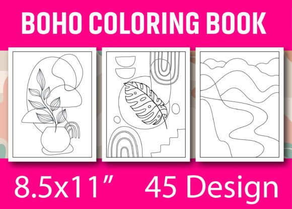 Download Boho Coloring Book for Teens &amp; Adults - K Collection