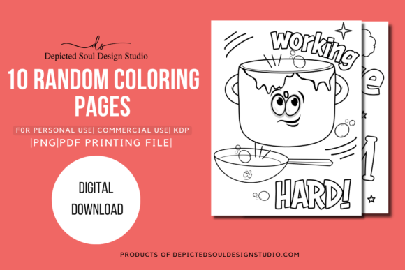 Download 10 Random Coloring Pages|KPD| - K Collection