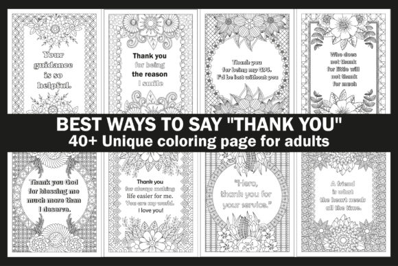 Download Gratitude Quotes Coloring Book - K Collection