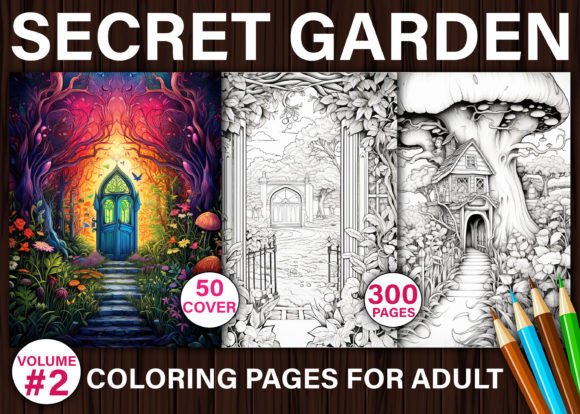Download 300+ Secret Garden Coloring Book Pages - K Collection