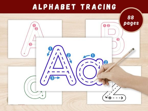 Download Alphabet Tracing for Kids a-Z and Number - K Collection