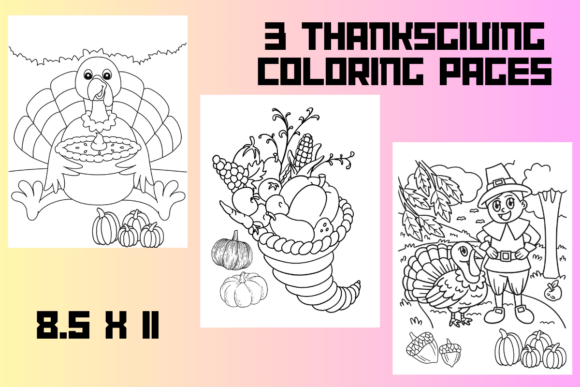 Download Thanksgiving Coloring Pages - K Collection