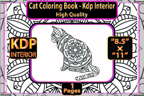 Download Cat Coloring Book - Kdp Interior - 15 - K Collection