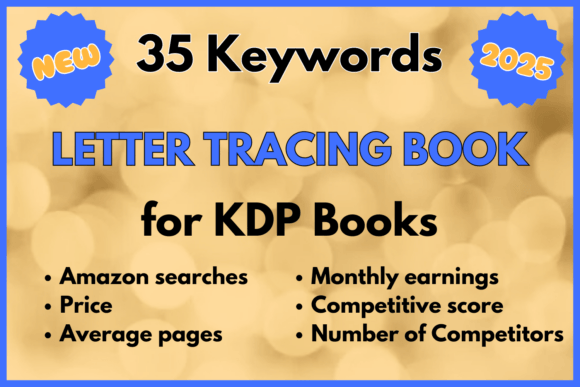 Download Letter Tracing Book KDP Keywords - K Collection