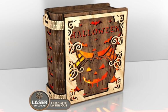 Download Halloween Book Lantern - Night Light - K Collection