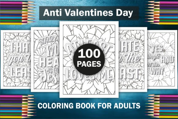 Download Anti Valentines Day Coloring Book - KDP - K Collection