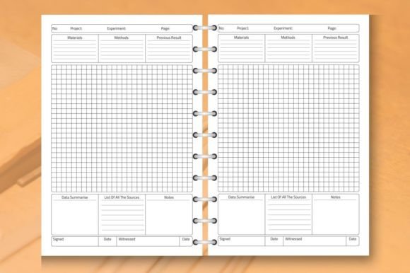 Download Lab Research Logbook Kdp Interior, - K Collection