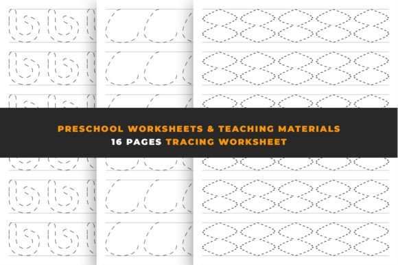 Download Preschool Worksheets &amp; Tracing Shapes - K Collection