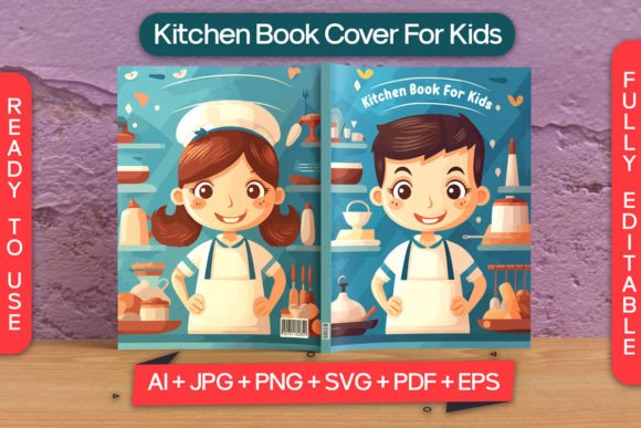 Download Kitchen Book Cover for Kids - K Collection