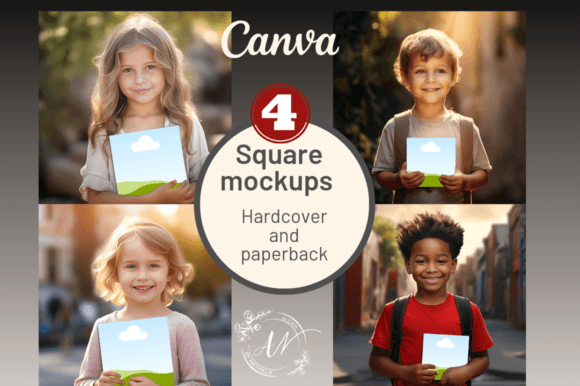 Download KDP Coloring Book Mockup - Child Model - K Collection