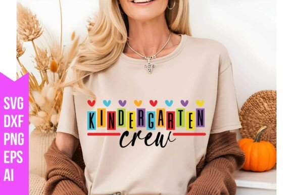 Download Kindergarten Crew SVG - K Collection