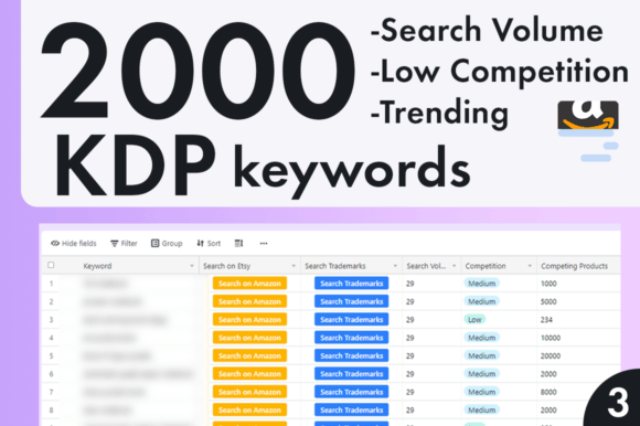 Download Amazon KDP Keywords Best Book Niche List - K Collection