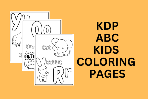 Download KDP ABC Coloring Pages - K Collection