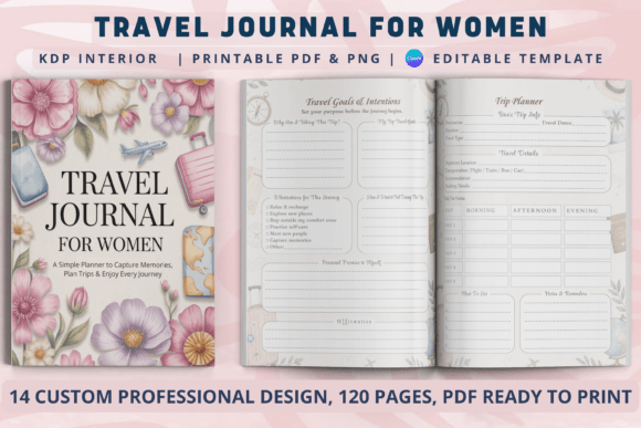 Download Travel Journal for Women | KDP Interiors - K Collection