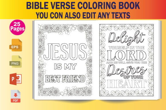 Download Bible Verse Coloring Book for Adults - K Collection