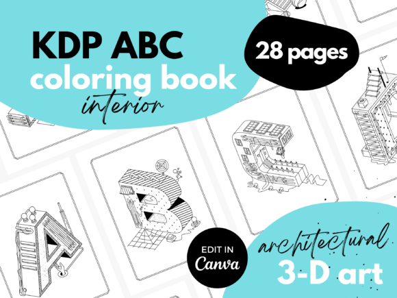 Download Coloring Book Interior ⋆ ABC Architect - K Collection