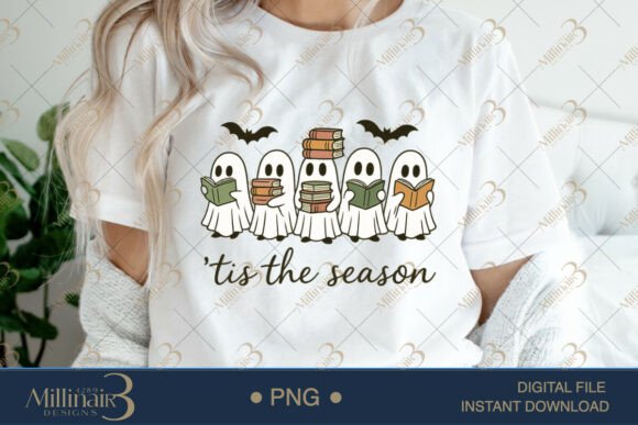 Download Halloween Book Lover PNG| Fall Reading - K Collection