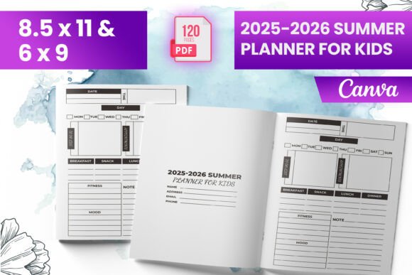 Download 2025-2026 Summer Planner for Kids (KDP) - K Collection