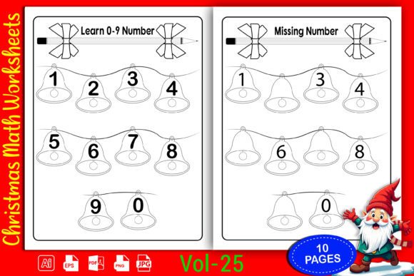 Download Editable Number Tracing Book - K Collection