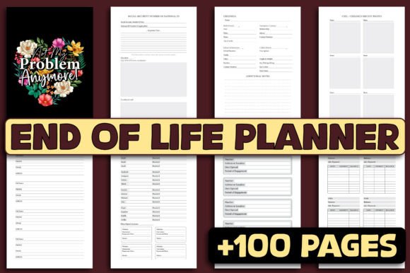 Download End of Life Planner Journal KDP Interior - K Collection