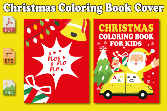 Download Christmas Coloring Book Cover for Kids - K Collection