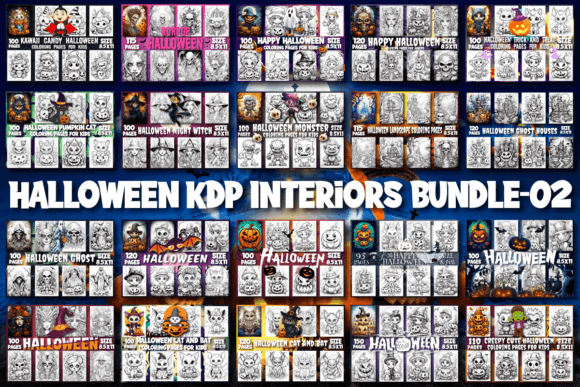 Download Halloween KDP Interiors Bundle-02 - K Collection