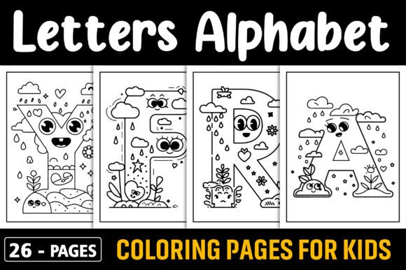 Download ABC Alphabet Coloring Pages for Kids - K Collection