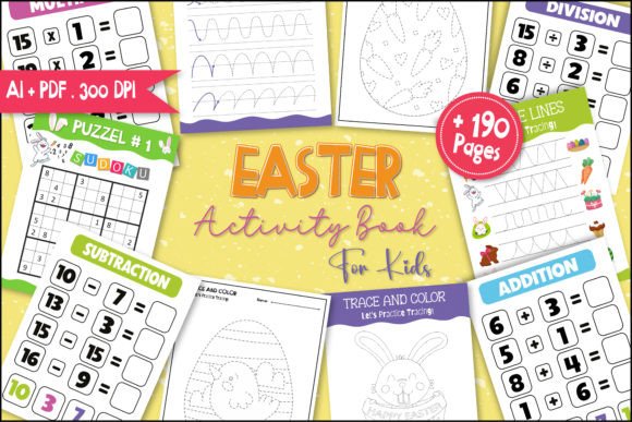 Download Easter Activity Book for Kids, KDP - K Collection