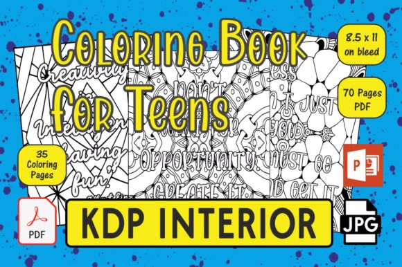 Download Coloring Book for Teens - K Collection