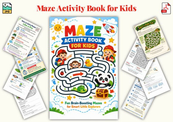 Download Maze Activity Book for Kids - K Collection