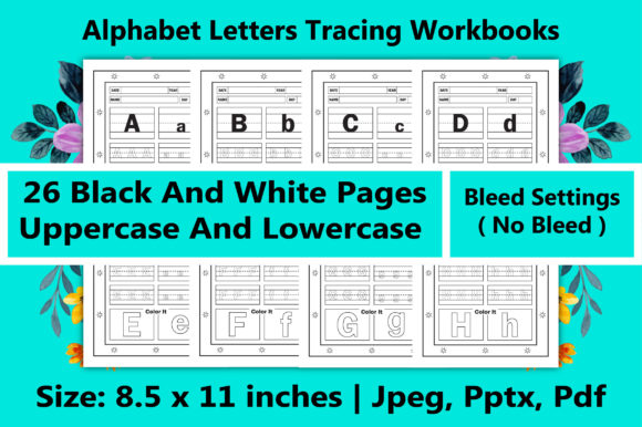 Download Alphabet Letters Tracing Workbooks - K Collection