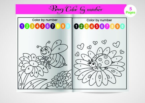 Download Color by Number/Kids Activity Coloring - K Collection