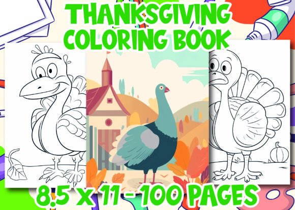 Download Thanksgiving Coloring Book for Kids - K Collection