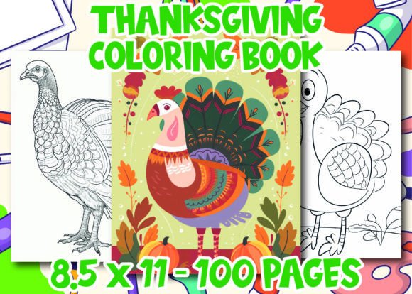 Download Thanksgiving Coloring Book for Kids - K Collection
