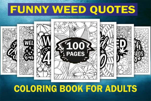 Download Funny Weed Quotes Coloring Book - KDP - K Collection