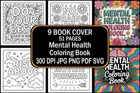 Download Mental Health Coloring Book - K Collection