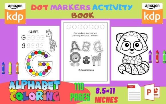 Download Dot Markers ABC Activity Book for Kids - K Collection
