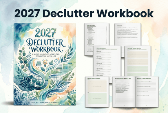Download 2027 Declutter Workbook - K Collection