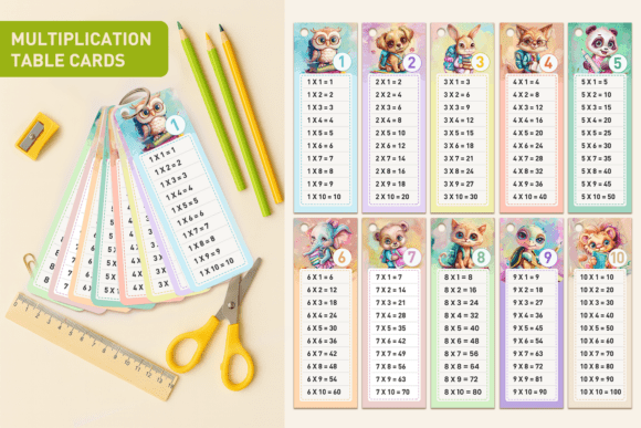 Download Back to School, Math Flashcards - K Collection