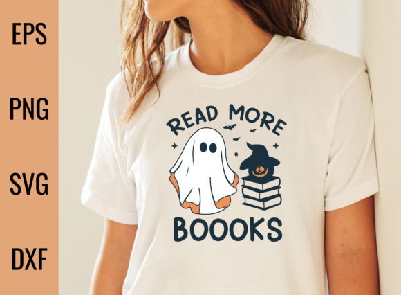 Download Cute Halloween Book Teacher Sublimation - K Collection