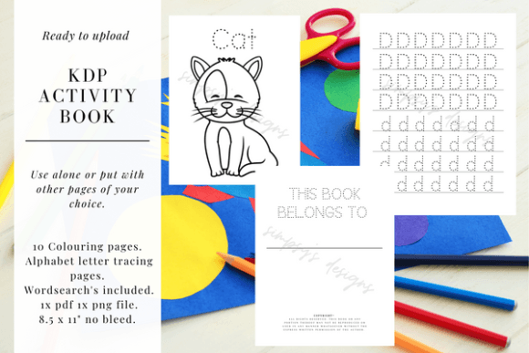 Download KDP Activity Book Featuring Farm Animals - K Collection
