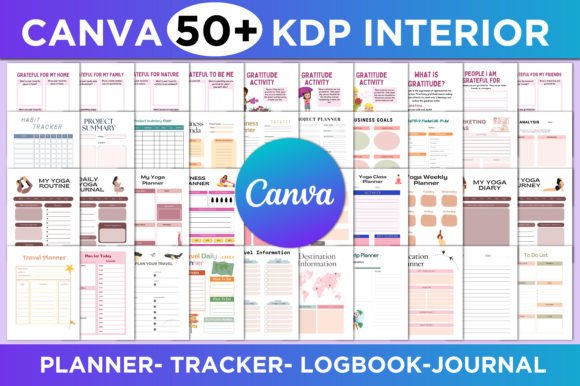 Download Canva 50+ KDP Interior - K Collection