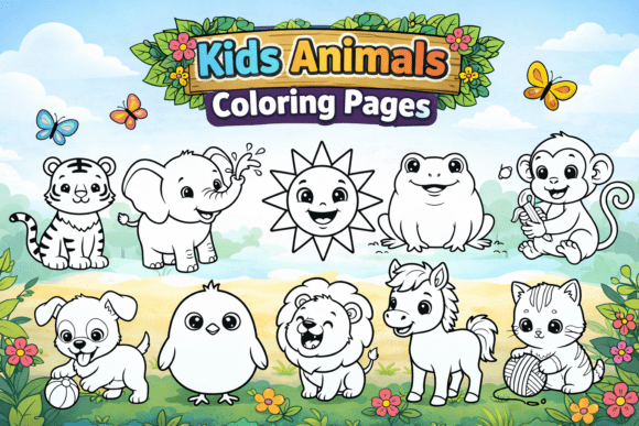 Download My Jungle Adventure Kids Coloring Book - K Collection