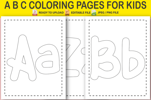 Download ABC COLORING PAGES for KIDS (a to Z) - K Collection
