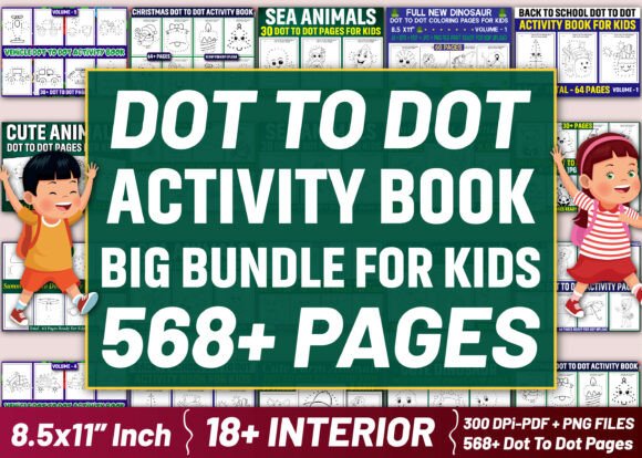 Download Dot to Dot Activity Book Big Bundle - K Collection
