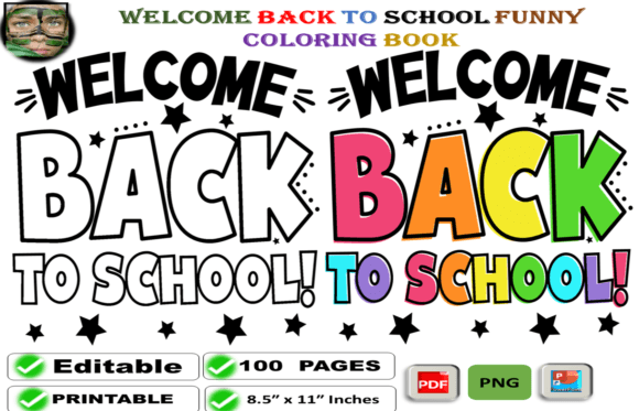 Download Welcome Back to School Coloring Book - K Collection